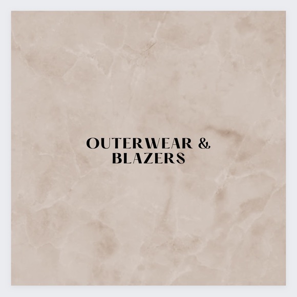 SHOP OUTERWEAR & BLAZERS - Picture 1 of 1